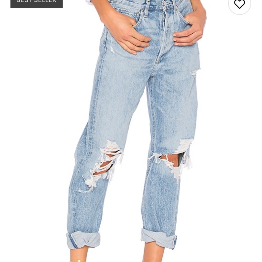 Agolde loose fit jeans